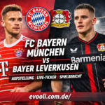 ticker: teilnehmer: fc bayern münchen gegen bayer leverkusen