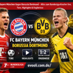 ticker: teilnehmer: fc bayern münchen gegen borussia dortmund