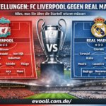 aufstellungen: teilnehmer: fc liverpool gegen real madrid