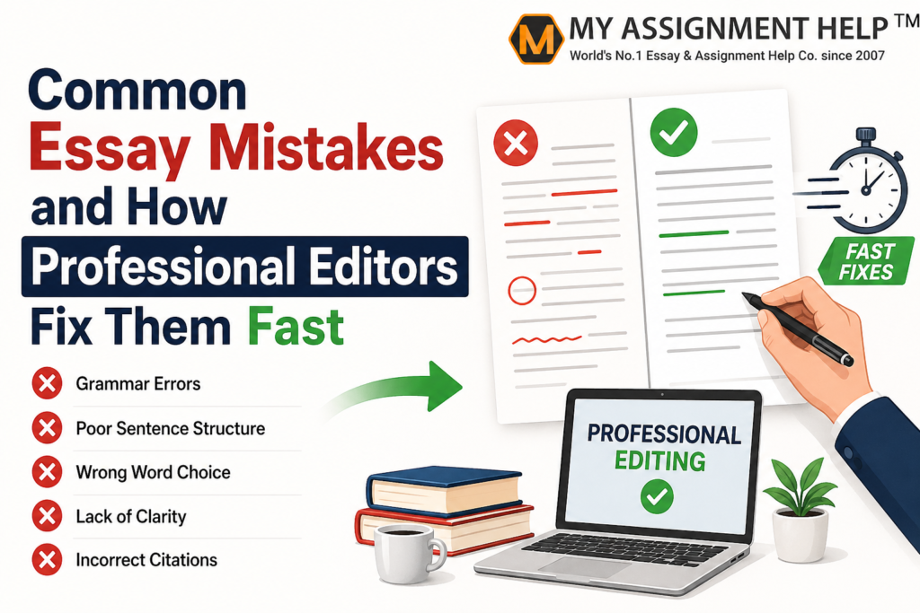 Common Essay Mistakes and How Editors Fix Them Fast